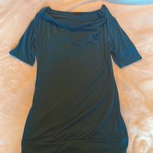 Beautiful teal colored cotton 3/4 length sleeve shirt size small